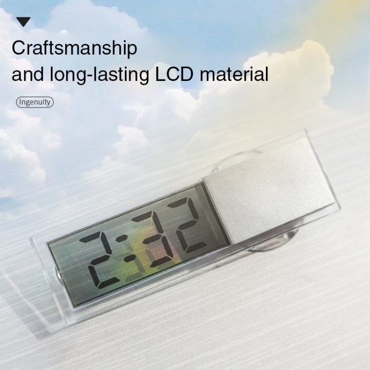 K-033 LCD Auto Clock with Sucker - Clocks & Car Meters by PMC TechLife | Online Shopping South Africa | PMC TechLife | Buy Now Pay Later Mobicred