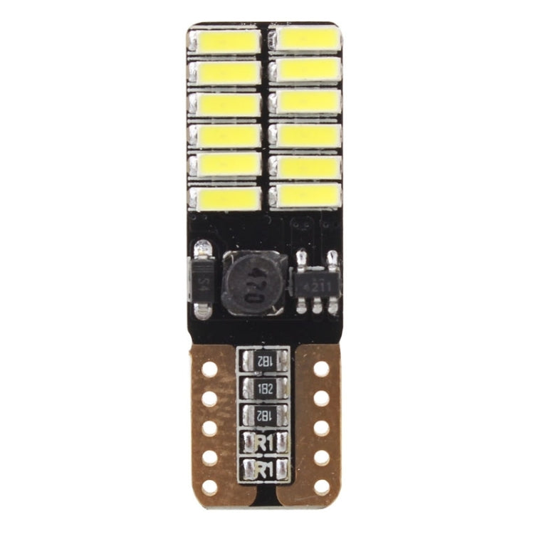 2 PCS T10 4.8W 720LM White Light 24 SMD 4014 LED Error-Free Canbus Car Clearance Lights Lamp, DC 12V - Clearance Lights by PMC Jewellery | Online Shopping South Africa | PMC Jewellery | Buy Now Pay Later Mobicred