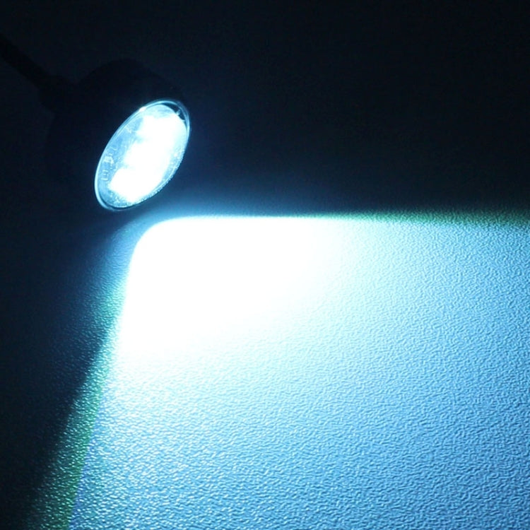 2 PCS 22.5mm 1.5W 150LM Ice Blue Light 3 LED SMD 5630 Spotlight Eagle Eye Light Daytime Running Light for Vehicles - Eagle Eye Lamps by PMC TechLife | Online Shopping South Africa | PMC TechLife | Buy Now Pay Later Mobicred