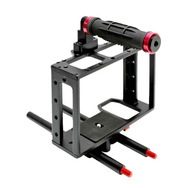 DEBO DET-08 Camera Cage Handle Kit for SLR Camera 5D2 / 5D3 (Black+Red) - free shipping - PMC TechLife - Order now!