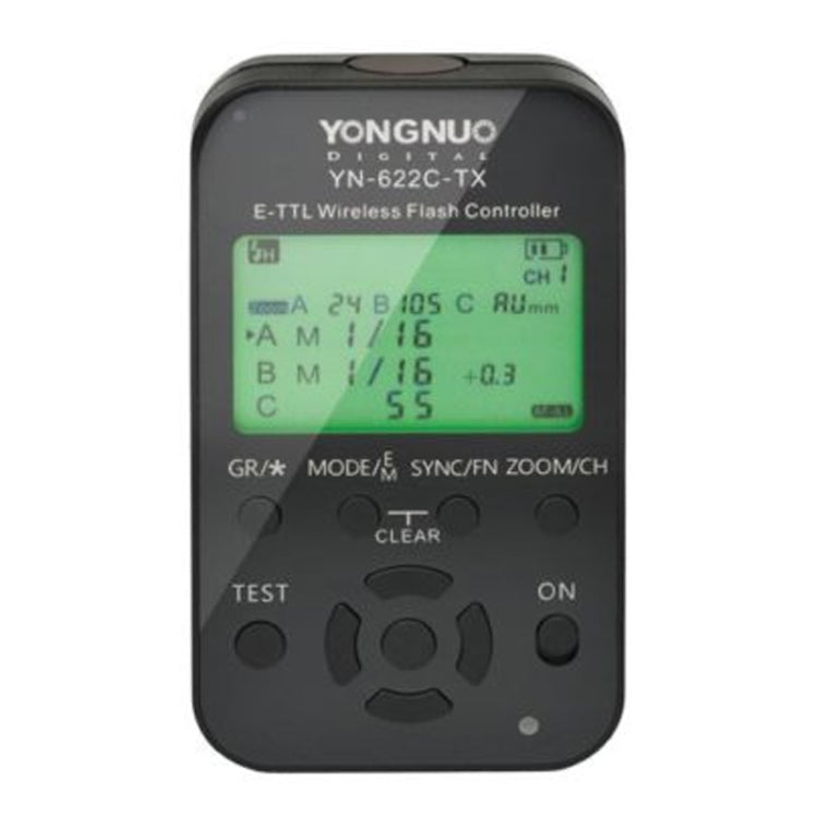 YONGNUO YN-622C-TX Wireless TTL Flash Controller Transmitter for Canon - free shipping - PMC TechLife - Order now!