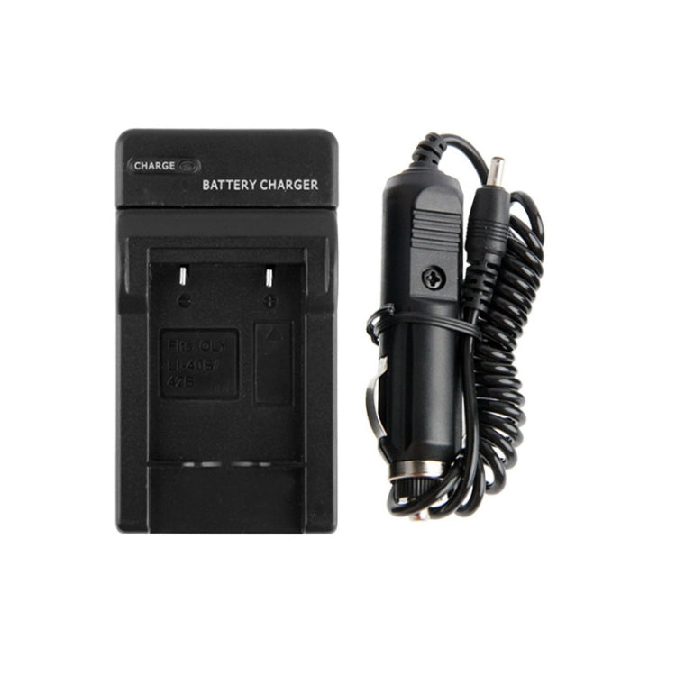 Digital Camera Battery Car Charger for Olympus u700 / u720sw / U800 (Li-40B / Li-42B)(Black) - free shipping - PMC TechLife - Order now!