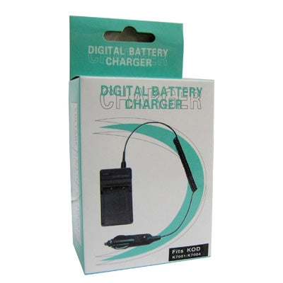 Digital Camera Battery Car Charger for KODAK K7001/ K7004(Black) - free shipping - PMC TechLife - Order now!