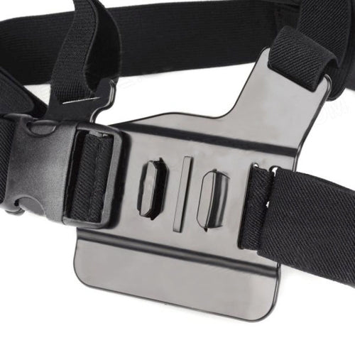 ST-26 Adjustment Elastic Body Chest Straps Belt for GoPro Hero12 Black / Hero11 /10 /9 /8 /7 /6 /5, Insta360 Ace / Ace Pro, DJI Osmo Action 4 and Other Action Cameras(Black) - Chest Belt by PMC Jewellery | Online Shopping South Africa | PMC Jewellery | Buy Now Pay Later Mobicred