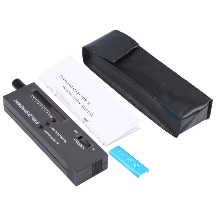 Diamond Selector ll with LED Indicator, DC 9V Battery(Black) - Metal Detector by PMC TechLife | Online Shopping South Africa | PMC TechLife | Buy Now Pay Later Mobicred