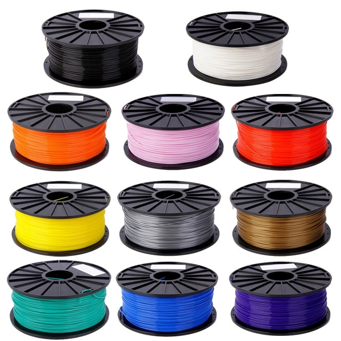 PLA 3.0 mm Color Series 3D Printer Filaments, about 115m(Silver) - Consumables by PMC TechLife | Online Shopping South Africa | PMC TechLife | Buy Now Pay Later Mobicred