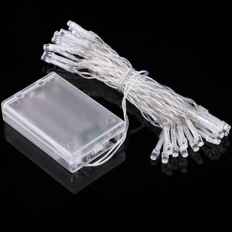 3m String Decoration Light, For Christmas Party, 30 LED, 2-Mode Flash, Battery Powered(Yellow Light) - Holiday Lights by PMC TechLife | Online Shopping South Africa | PMC TechLife | Buy Now Pay Later Mobicred
