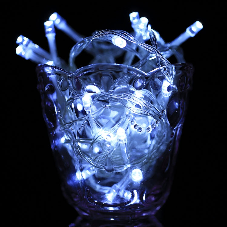 2m String Decoration Light, For Christmas Party, 20 LED 2-Mode Flash, Battery Powered(White Light) - Holiday Lights by PMC TechLife | Online Shopping South Africa | PMC TechLife | Buy Now Pay Later Mobicred