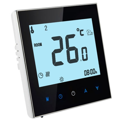 Electric Floor Heating System LCD Display Programmable Room Thermostat(Black) - Thermostat & Thermometer by PMC Jewellery | Online Shopping South Africa | PMC Jewellery | Buy Now Pay Later Mobicred