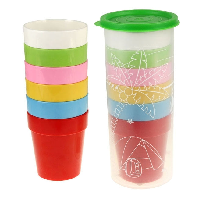 Non-Fragile Melamine Outdoor Cup Set Travel Mug with 6 Colors Available Camping Cup(Green) - Vacuum Thermoses & Cups by PMC Jewellery | Online Shopping South Africa | PMC Jewellery | Buy Now Pay Later Mobicred