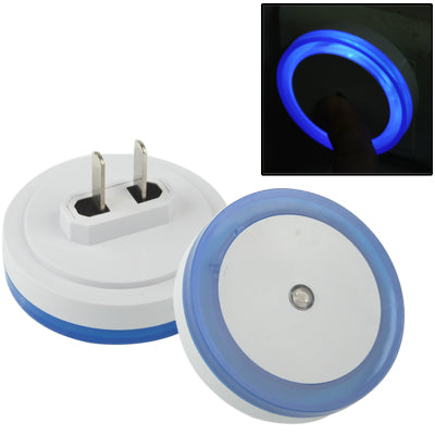 LED Light Control High Brightness Bedside Night Light with Socket(Blue) - Night Lights by PMC TechLife | Online Shopping South Africa | PMC TechLife | Buy Now Pay Later Mobicred