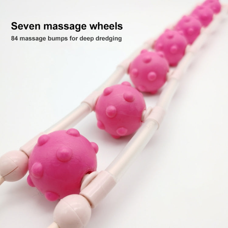 Waist and Back Massage Bead Ring(Pink) - free shipping - PMC TechLife - Order now!