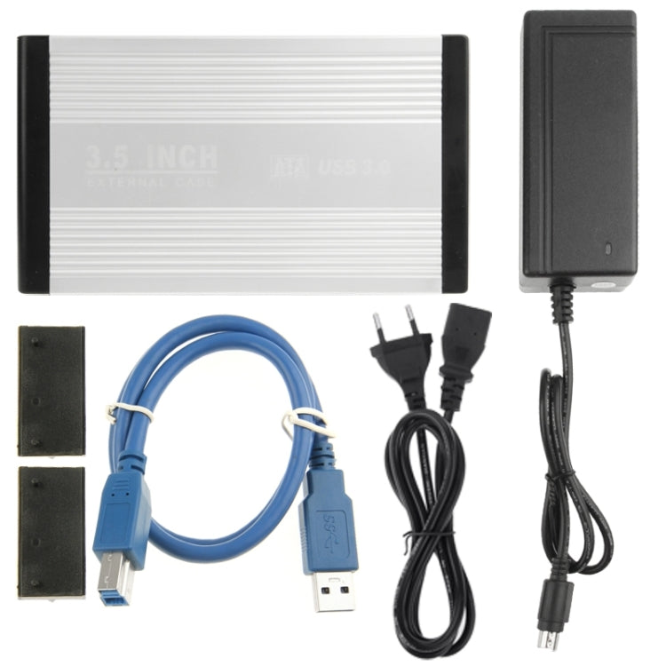 High Speed 3.5 inch HDD SATA External Case, Support USB 3.0 - HDD Enclosure by PMC Jewellery | Online Shopping South Africa | PMC Jewellery | Buy Now Pay Later Mobicred