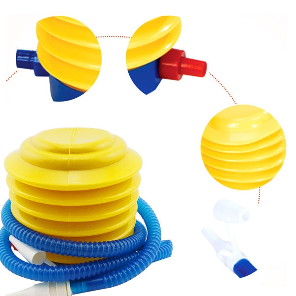 Portable Plastic Foot Air Pump / Hand-press Below Pump for Inflatable Product(Yellow) - Tools by PMC Jewellery | Online Shopping South Africa | PMC Jewellery | Buy Now Pay Later Mobicred