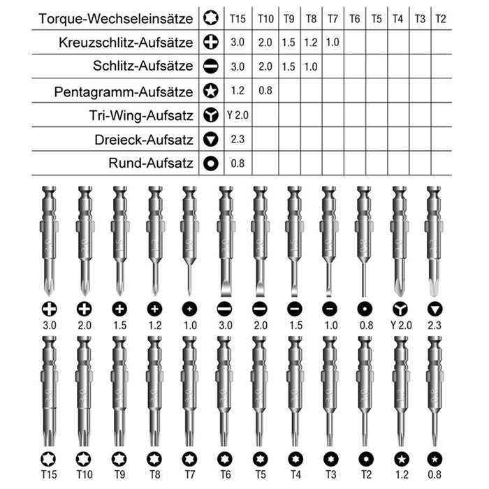 25 in 1 SHE-K Packaging Precision Electronics Screwdriver Set - free shipping - PMC TechLife - Order now!