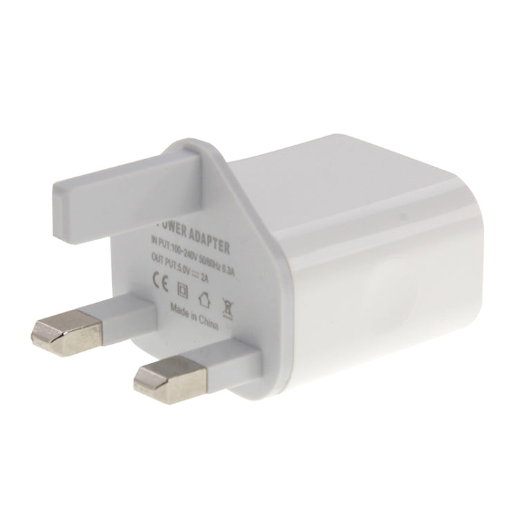 2-Ports 5V 2A USB Charger Adapter(White) - USB Charger by PMC Jewellery | Online Shopping South Africa | PMC Jewellery | Buy Now Pay Later Mobicred