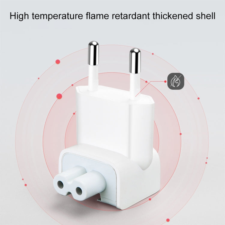 Travel Power Adapter Charger, EU Plug(White) - USB Charger by PMC Jewellery | Online Shopping South Africa | PMC Jewellery | Buy Now Pay Later Mobicred