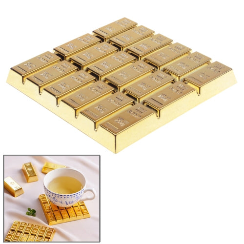 Creative Gold Bar Shaped Anti-slip Heat Insulation Mat for Dishware - Insulation by PMC Jewellery | Online Shopping South Africa | PMC Jewellery | Buy Now Pay Later Mobicred