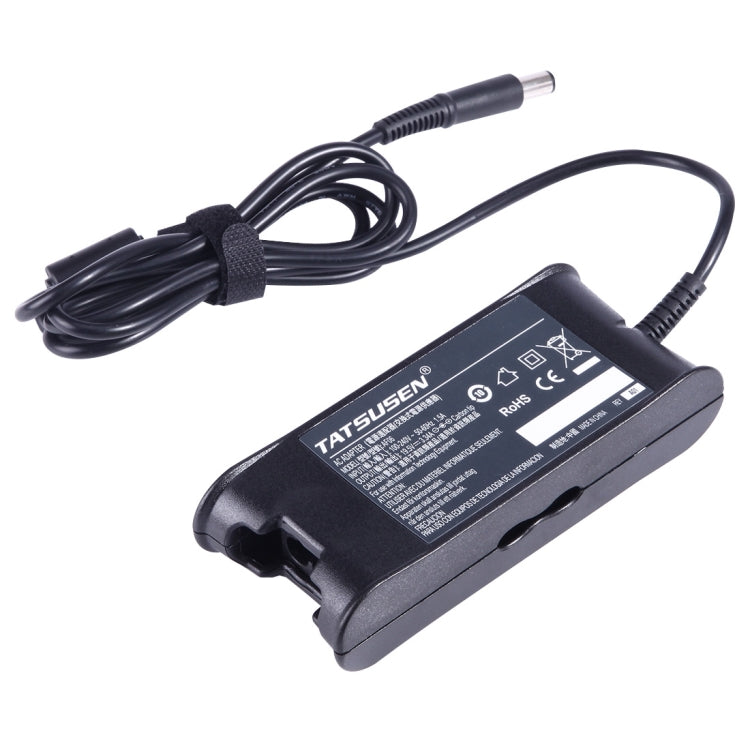 19.5V 3.34A 7.4 x 5.0mm Laptop Notebook Power Adapter Charger with Power Cable for Dell(Black) - For Dell by PMC Jewellery | Online Shopping South Africa | PMC Jewellery | Buy Now Pay Later Mobicred