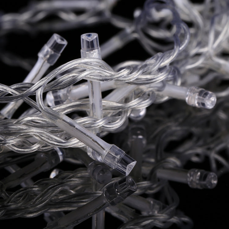 Waterproof  String Light, Length: 10m, 100 LED, Flashing / Fading / Chasing Effect, with Controller, AC 220V, EU Plug(Yellow Light) - free shipping - PMC TechLife - Order now!