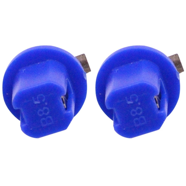 2 PCS B8.5 Blue Light 0.2W 12LM 1 LED SMD 5050 LED Instrument Light Bulb Dashboard Light for Vehicles, DC 12V(Blue) - Instrument Lights by PMC Jewellery | Online Shopping South Africa | PMC Jewellery