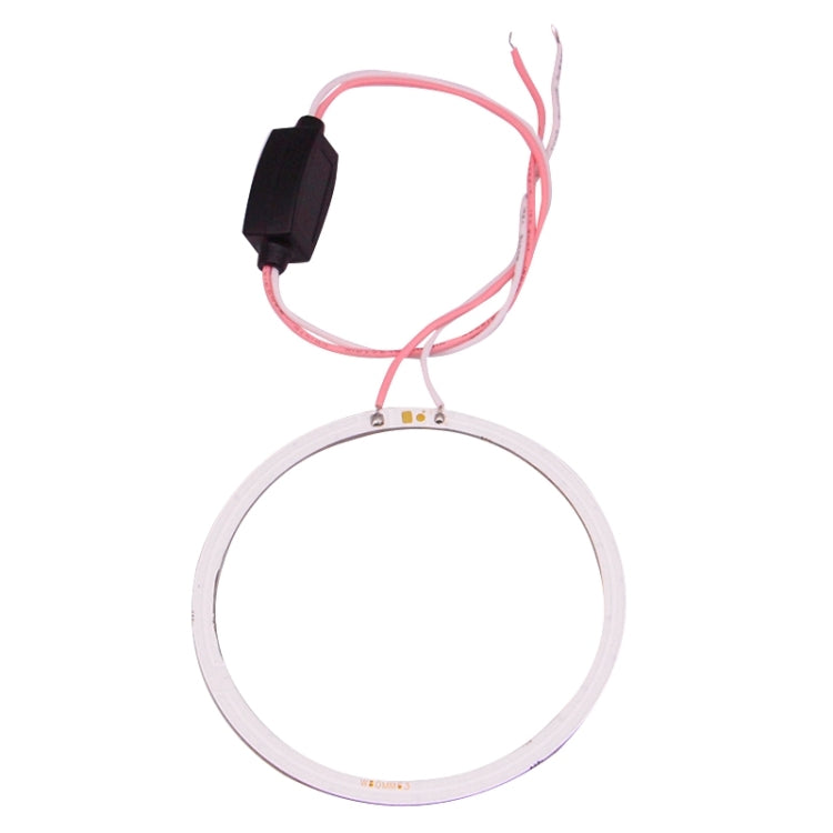 110mm 5W 180LM Angel Eyes Circles Car Headlight White Light COB LED Lights for Vehicles, DC 12-24V - Eagle Eye Lamps by PMC Jewellery | Online Shopping South Africa | PMC Jewellery | Buy Now Pay Later Mobicred