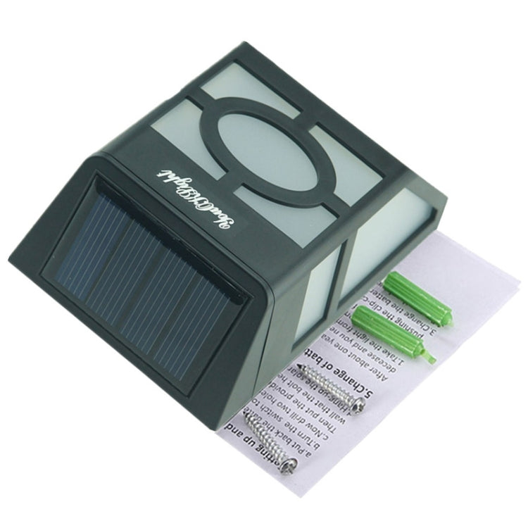 Outdoor High Power 0.2W Solar Lantern Light, 2 LED  Fence Lamp Solar Wall Mounted Light - Street Lights by PMC TechLife | Online Shopping South Africa | PMC TechLife | Buy Now Pay Later Mobicred