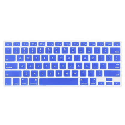 ENKAY for MacBook Pro Retina 15.4 inch (US Version) / A1398 4 in 1 Frosted Hard Shell Plastic Protective Case with Screen Protector & Keyboard Guard & Anti-dust Plugs(Dark Blue) - MacBook Pro Cases by ENKAY | Online Shopping South Africa | PMC Jewellery | Buy Now Pay Later Mobicred