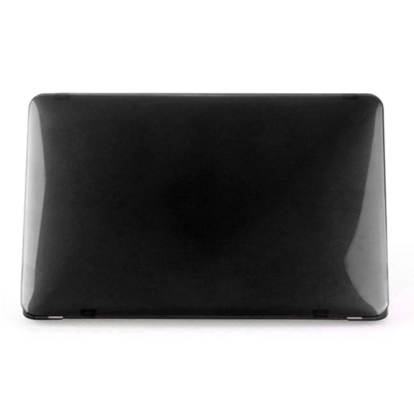 ENKAY for MacBook Air 11.6 inch (US Version) / A1370 / A1465 4 in 1 Crystal Hard Shell Plastic Protective Case with Screen Protector & Keyboard Guard & Anti-dust Plugs(Black) - MacBook Air Cases by ENKAY | Online Shopping South Africa | PMC Jewellery | Buy Now Pay Later Mobicred