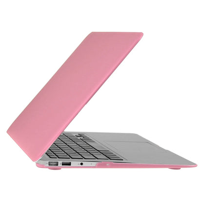 ENKAY for Macbook Air 13.3 inch (US Version) / A1369 / A1466 Hat-Prince 3 in 1 Frosted Hard Shell Plastic Protective Case with Keyboard Guard & Port Dust Plug(Pink) - MacBook Air Cases by ENKAY | Online Shopping South Africa | PMC Jewellery | Buy Now Pay Later Mobicred