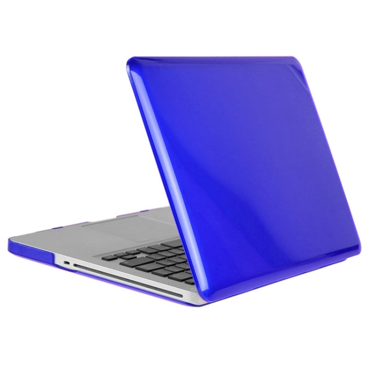 ENKAY for Macbook Pro 15.4 inch (US Version) / A1286 Hat-Prince 3 in 1 Crystal Hard Shell Plastic Protective Case with Keyboard Guard & Port Dust Plug(Dark Blue) - MacBook Pro Cases by ENKAY | Online Shopping South Africa | PMC Jewellery | Buy Now Pay Later Mobicred