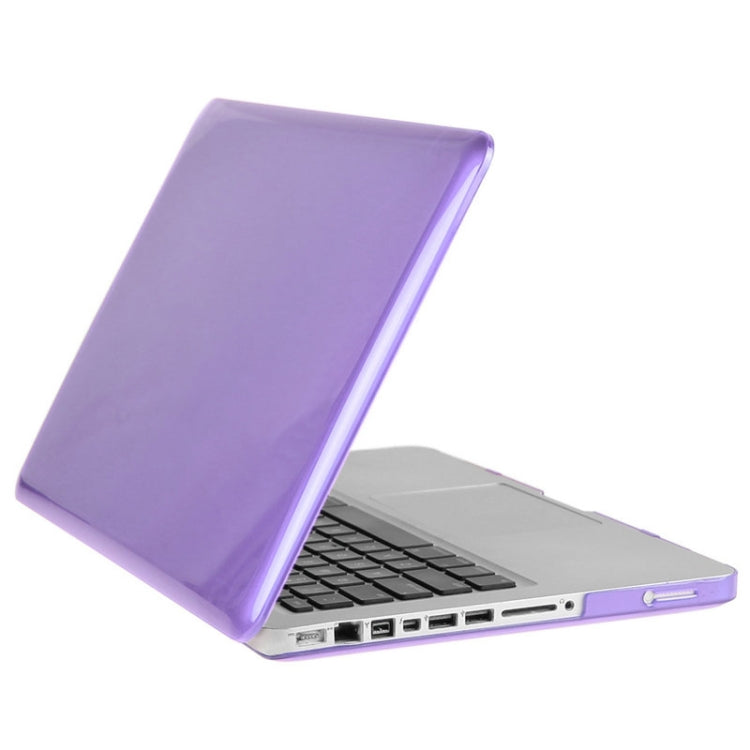 ENKAY for Macbook Pro 15.4 inch (US Version) / A1286 Hat-Prince 3 in 1 Crystal Hard Shell Plastic Protective Case with Keyboard Guard & Port Dust Plug(Purple) - MacBook Pro Cases by ENKAY | Online Shopping South Africa | PMC Jewellery | Buy Now Pay Later Mobicred