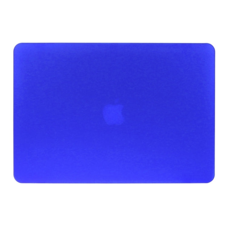 ENKAY for Macbook Pro Retina 15.4 inch (US Version) / A1398 Hat-Prince 3 in 1 Frosted Hard Shell Plastic Protective Case with Keyboard Guard & Port Dust Plug(Dark Blue) - MacBook Pro Cases by ENKAY | Online Shopping South Africa | PMC Jewellery | Buy Now Pay Later Mobicred