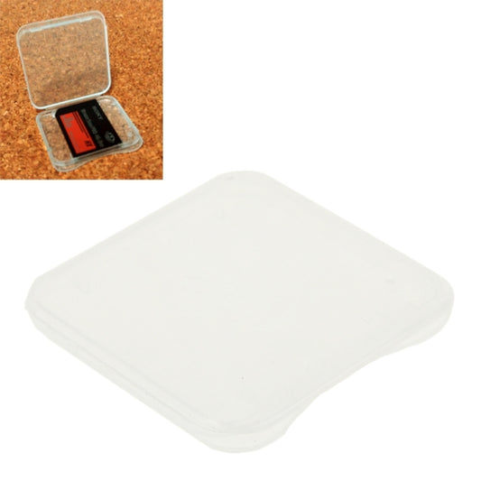 100Pcs Transparent Plastic Storage Card Box for MS Duo Card, SD Card - Card Case by PMC Jewellery | Online Shopping South Africa | PMC Jewellery | Buy Now Pay Later Mobicred