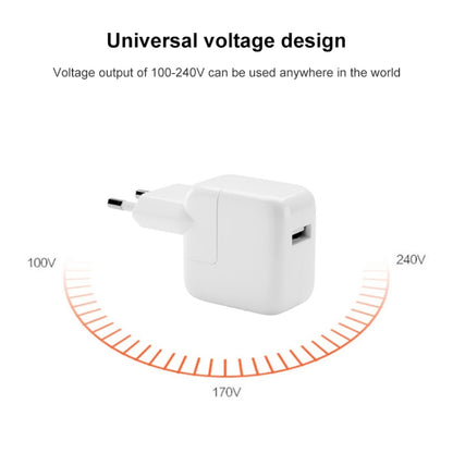 5V 2A High Quality EU Plug USB Charger Adapter(White) - USB Charger by PMC Jewellery | Online Shopping South Africa | PMC Jewellery | Buy Now Pay Later Mobicred