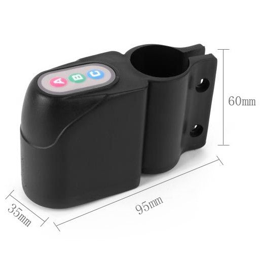 Bicycle Motion Sensor Security Alarm(Black) - Bicycle Bells by PMC TechLife | Online Shopping South Africa | PMC TechLife | Buy Now Pay Later Mobicred