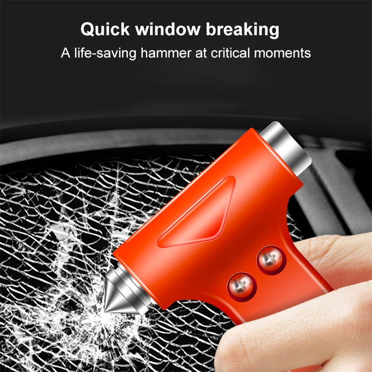 Portable Multi Function Auto Emergency Hammer Escape Tool Life Hammer(Red) - Emergency Hammer by PMC TechLife | Online Shopping South Africa | PMC TechLife | Buy Now Pay Later Mobicred