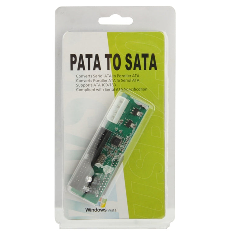 PATA To SATA Hard Drive Adapter Converter to Serial ATA(Green) - Add-on Cards by PMC TechLife | Online Shopping South Africa | PMC TechLife