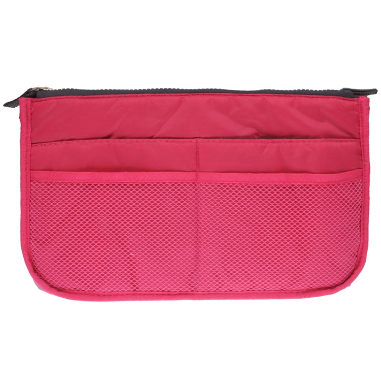 Thicken Portable Multi-function Double Zipper Cosmetic Bag, Storage Bag in Bag (Magenta) - Storage Bags by PMC TechLife | Online Shopping South Africa | PMC TechLife | Buy Now Pay Later Mobicred