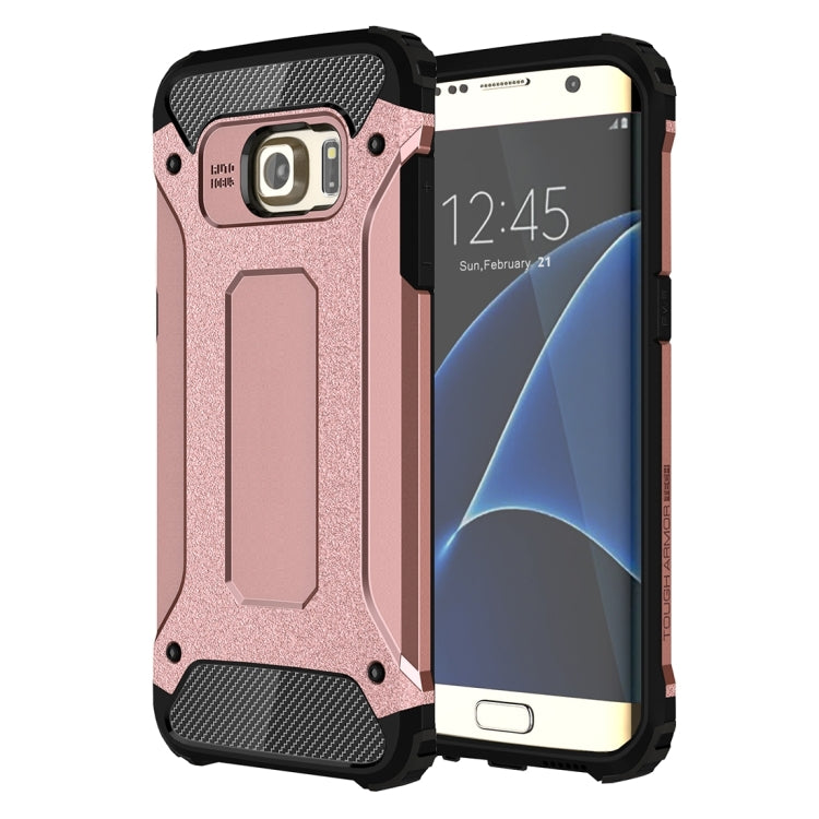 For Galaxy S7 Edge / G935 Tough Armor TPU + PC Combination Case (Rose Gold) - Galaxy Phone Cases by PMC TechLife | Online Shopping South Africa | PMC TechLife