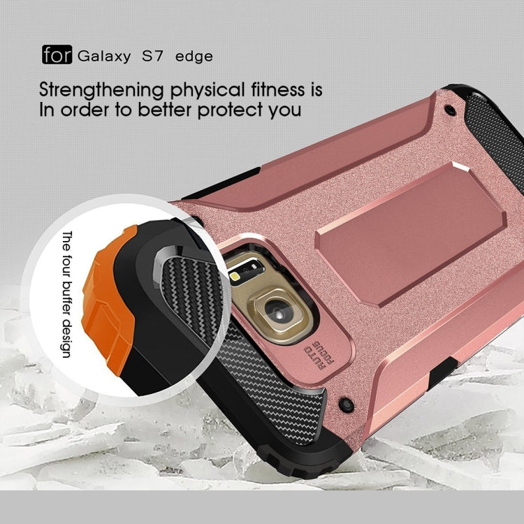 For Galaxy S7 Edge / G935 Tough Armor TPU + PC Combination Case (Rose Gold) - Galaxy Phone Cases by PMC TechLife | Online Shopping South Africa | PMC TechLife