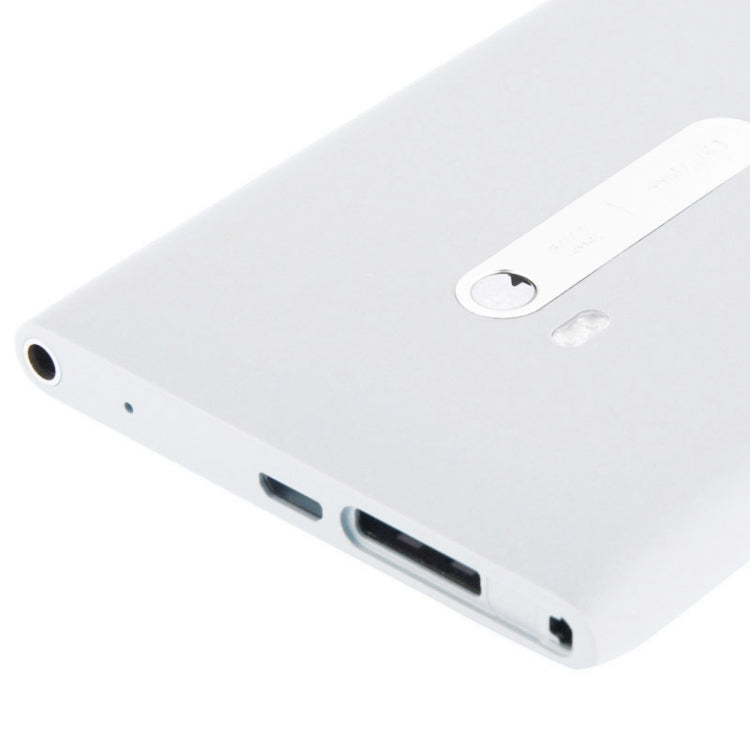 High Quality Housing Battery Back Cover With Side Button Flex Cable for Nokia Lumia 900(White) - Full Housing Cover by PMC Jewellery | Online Shopping South Africa | PMC Jewellery | Buy Now Pay Later Mobicred