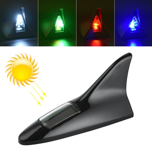 Solar Shark Fin High-positioned Alarm Light(Black) - Warning Lights by PMC Jewellery | Online Shopping South Africa | PMC Jewellery | Buy Now Pay Later Mobicred