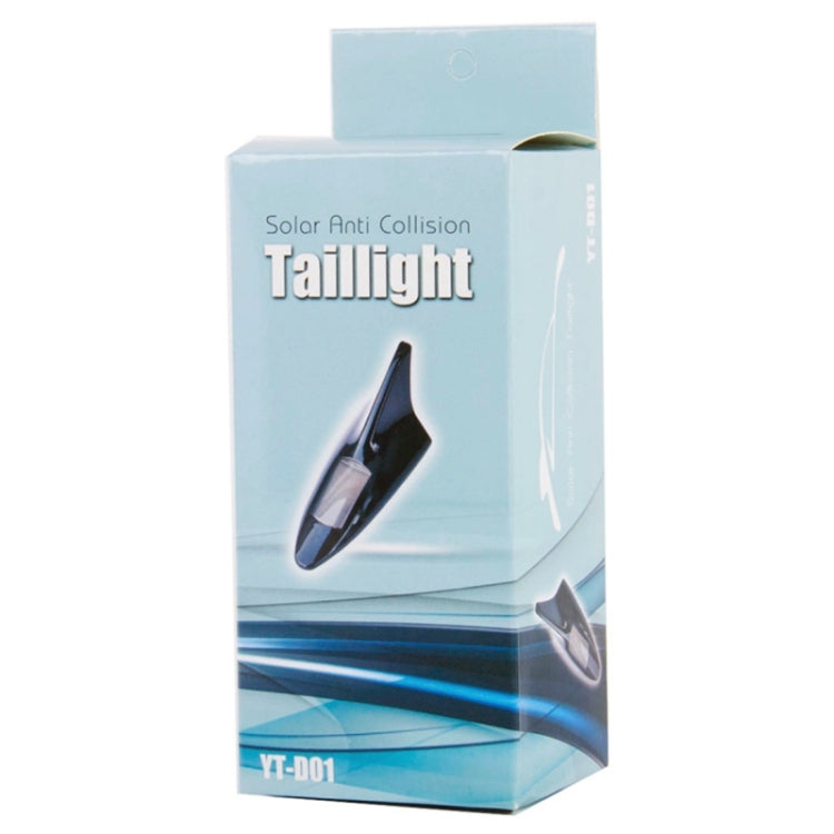 Solar Shark Fin High-positioned Alarm Light(Blue) - Warning Lights by PMC TechLife | Online Shopping South Africa | PMC TechLife | Buy Now Pay Later Mobicred
