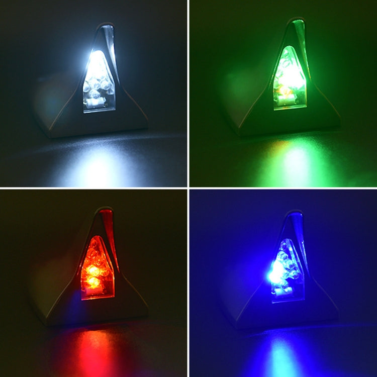 Solar Shark Fin High-positioned Alarm Light(Blue) - Warning Lights by PMC TechLife | Online Shopping South Africa | PMC TechLife | Buy Now Pay Later Mobicred