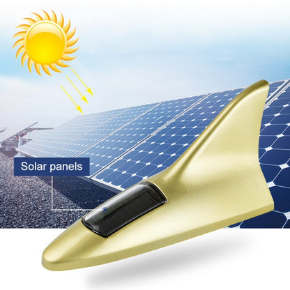 Solar Shark Fin High-positioned Alarm Light(White) - Warning Lights by PMC Jewellery | Online Shopping South Africa | PMC Jewellery | Buy Now Pay Later Mobicred