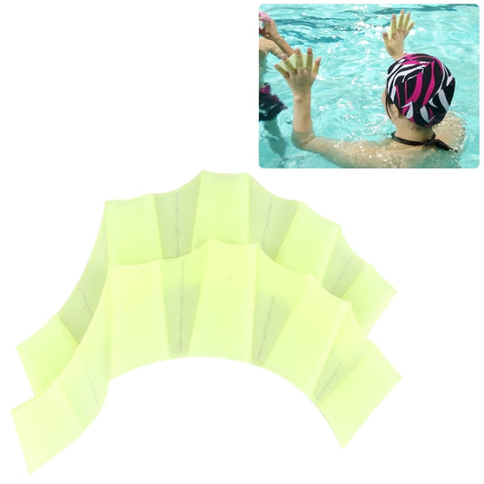 Finger Flexible Silicone Swimming Gloves (Large Size)(Green) - Swimming Fins & Diving Shoes by PMC Jewellery | Online Shopping South Africa | PMC Jewellery | Buy Now Pay Later Mobicred