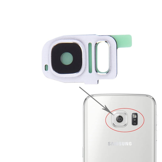 For Galaxy S7 / G930 Rear Camera Lens Cover (White) - Galaxy S Series Parts by PMC Jewellery | Online Shopping South Africa | PMC Jewellery | Buy Now Pay Later Mobicred