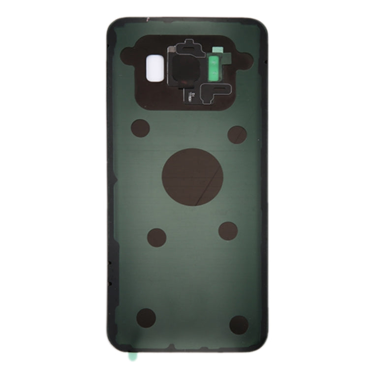 For Galaxy S8 / G950 Battery Back Cover with Camera Lens Cover & Adhesive (Black) - free shipping - PMc TechLife - Order now!