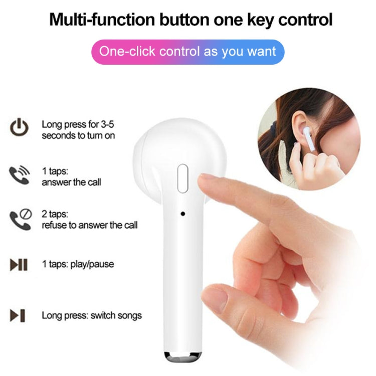 HBQ-i7 TWS In-Ear Wireless Bluetooth Music Earphone Bluetooth V4.2 + EDR With 1 Connect 2 Function Support Handfree Call, For iPhone, Galaxy, Huawei, Xiaomi, LG, HTC and Other Smart Phones - TWS Earphone by PMC Jewellery | Online Shopping South Africa | PMC Jewellery